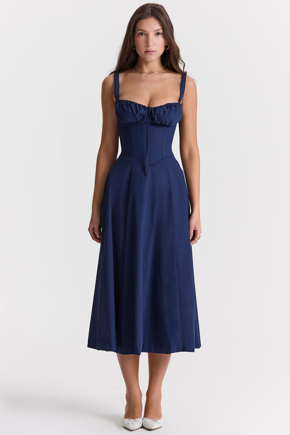 Elisa | Vestido Efecto Corsé