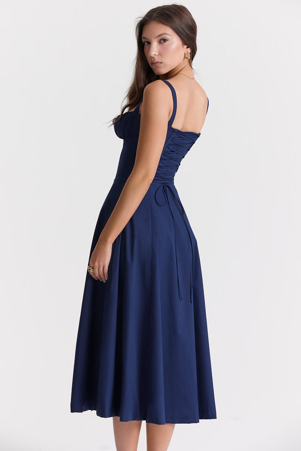 Elisa | Vestido Efecto Corsé