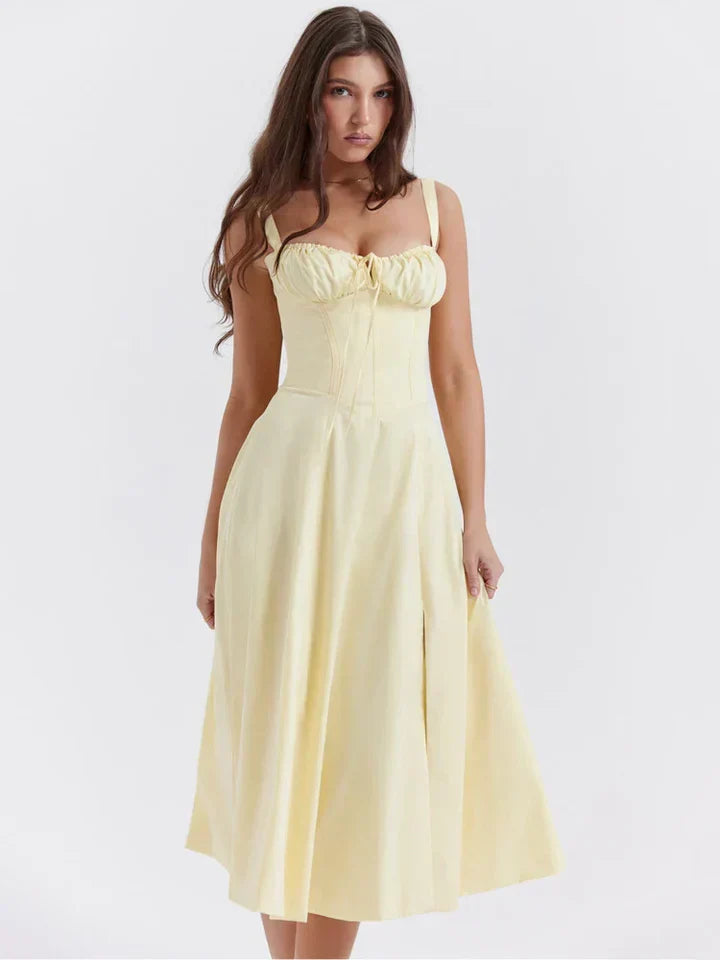 Elisa | Vestido Efecto Corsé