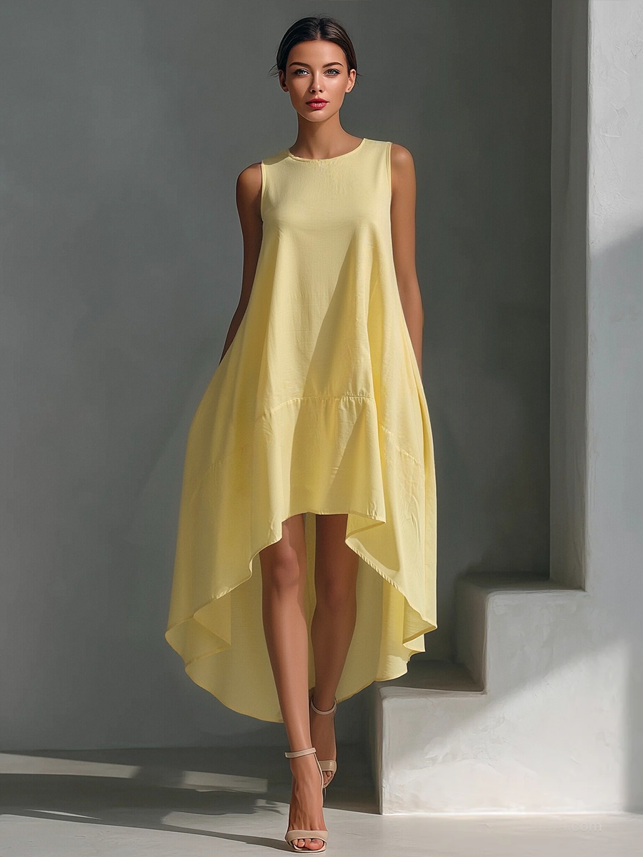 Alessia | Vestido Midi Sin Mangas