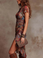Greta | Vestido Atardecer en el Desierto