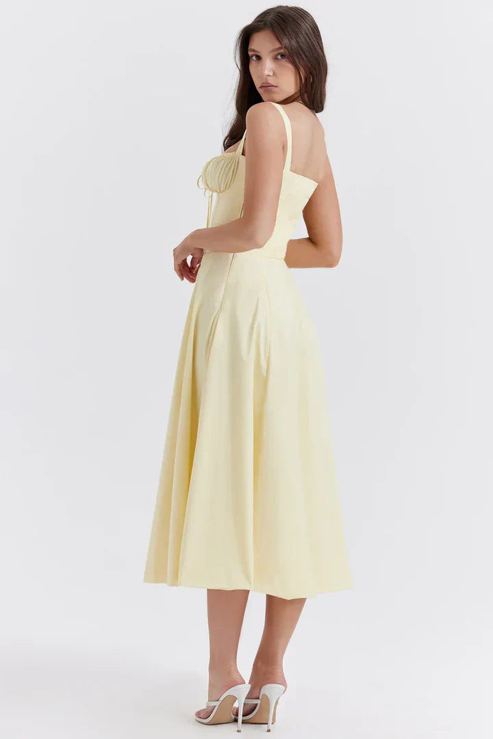 Elisa | Vestido Efecto Corsé