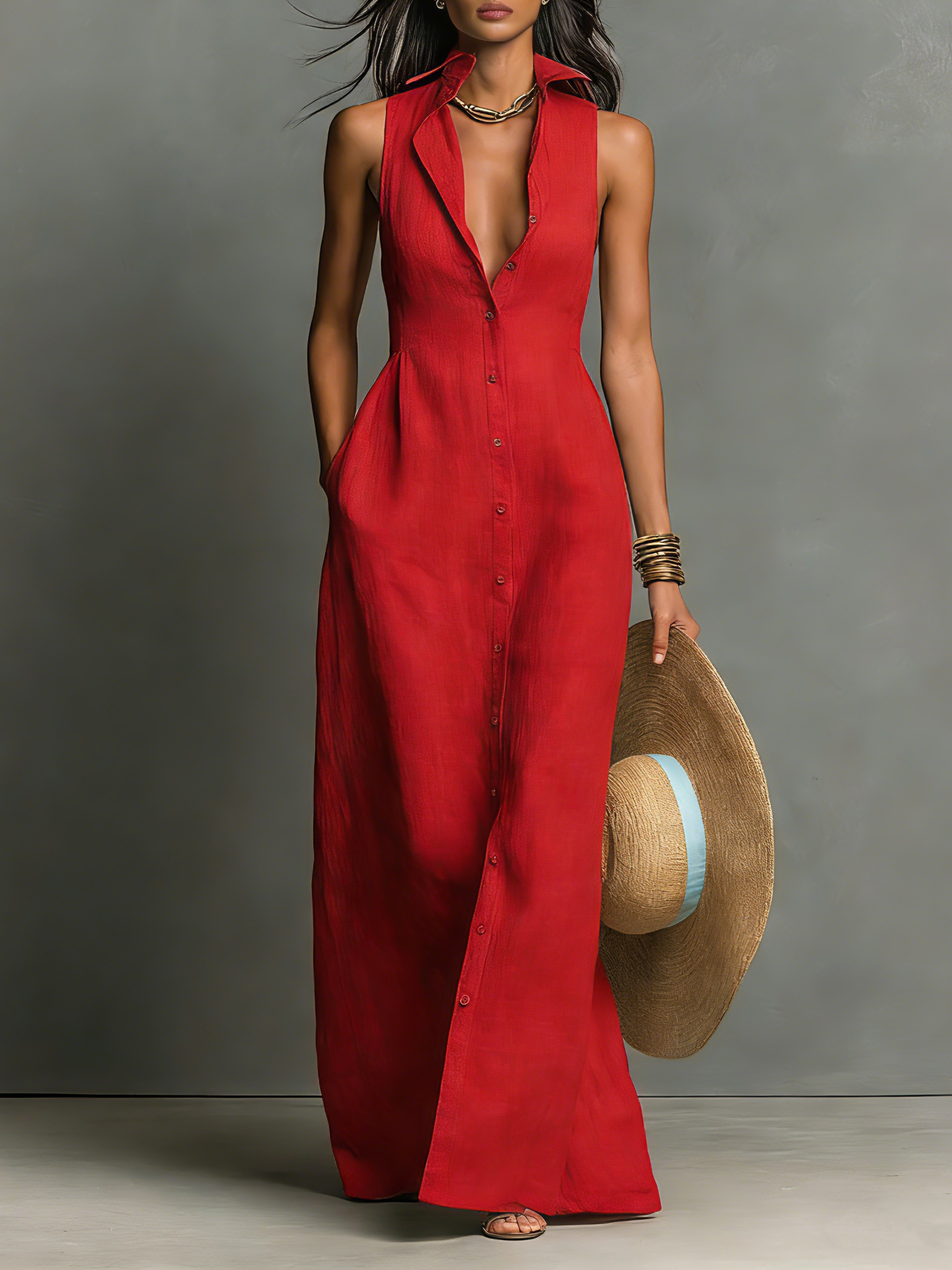 Ginevra | Vestido Camisero Elegante