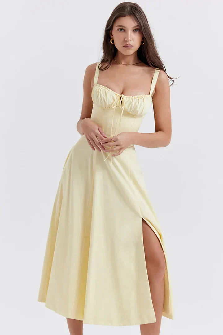 Elisa | Vestido Efecto Corsé