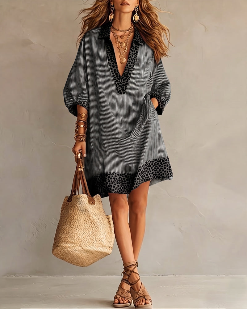 Diana | Vestido Estampado Leopardo