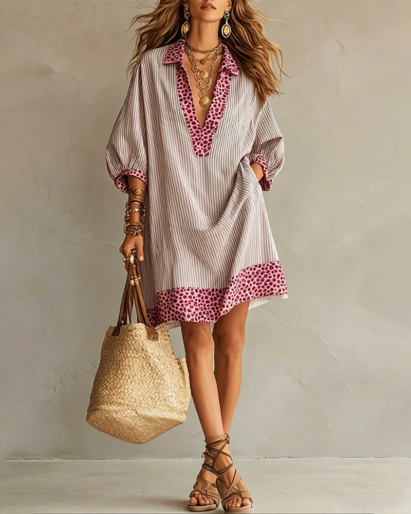 Diana | Vestido Estampado Leopardo