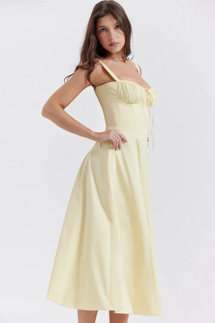 Elisa | Vestido Efecto Corsé