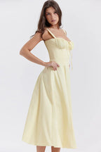 Elisa | Vestido Efecto Corsé