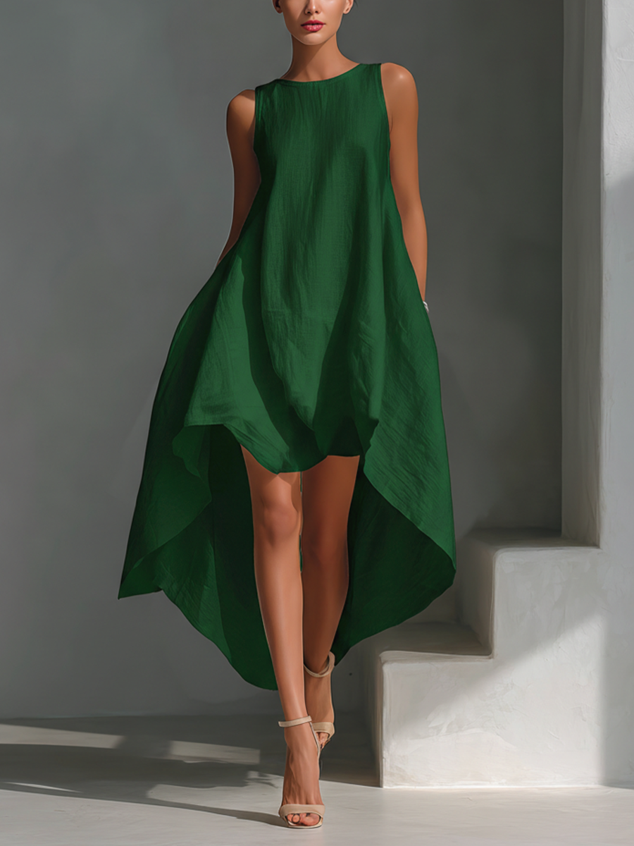 Alessia | Vestido Midi Sin Mangas