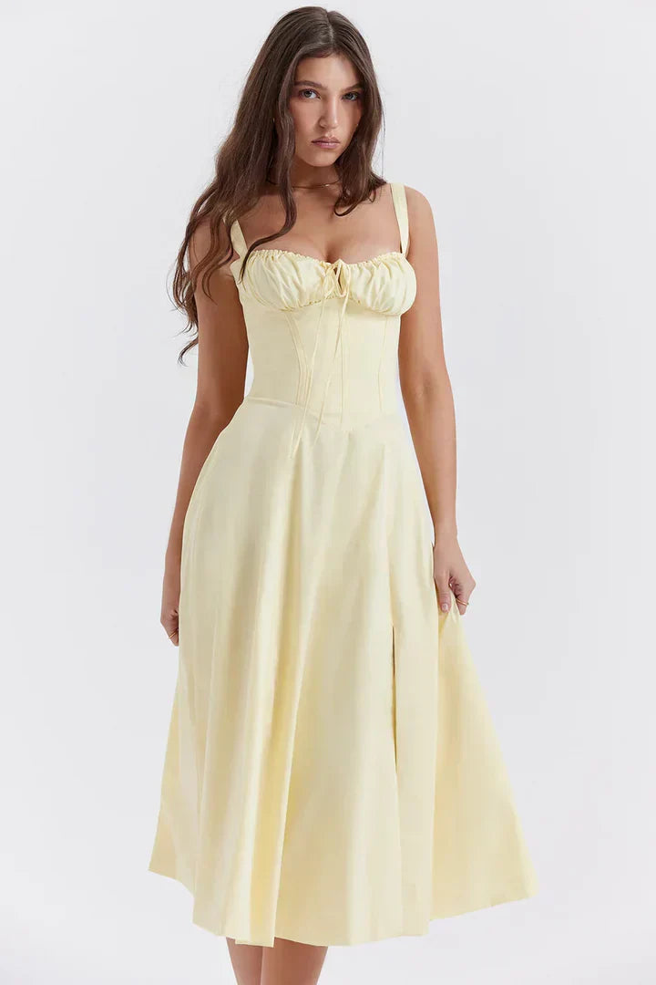 Elisa | Vestido Efecto Corsé