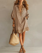 Diana | Vestido Estampado Leopardo