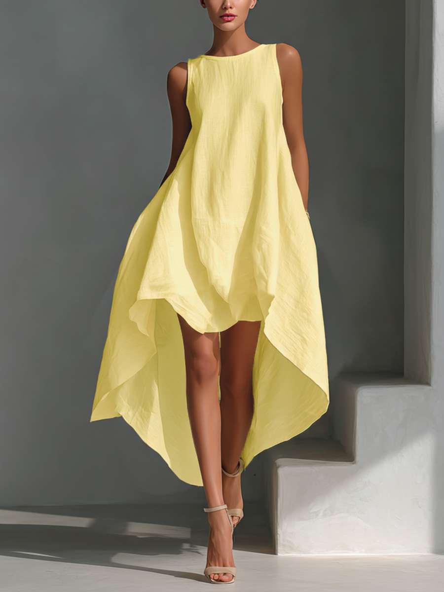 Alessia | Vestido Midi Sin Mangas
