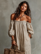 Costanza | Vestido Largo Minimalista