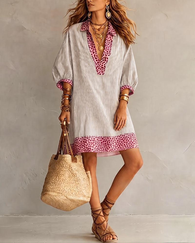 Diana | Vestido Estampado Leopardo