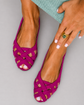 Caterina | Sandalias planas de tiras entrelazadas