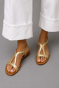 Ludovica | Sandalias de tiras luminosas