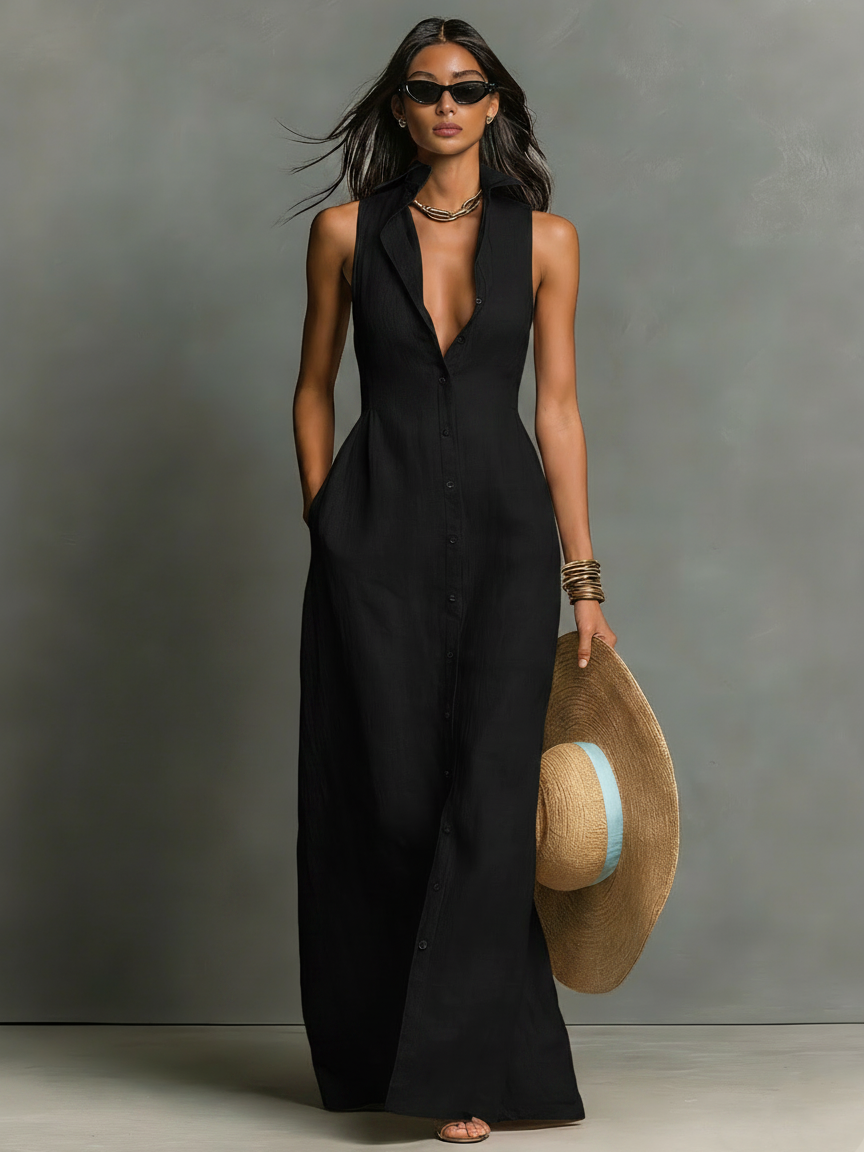 Ginevra | Vestido Camisero Elegante