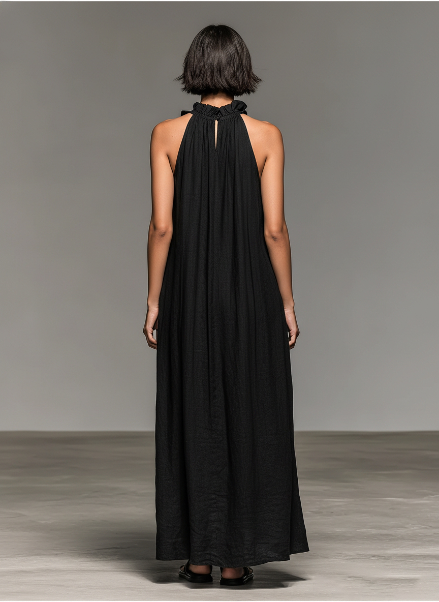 Ilaria | Vestido Largo con Volantes