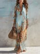Beatrice | Vestido Camisero Mediterráneo
