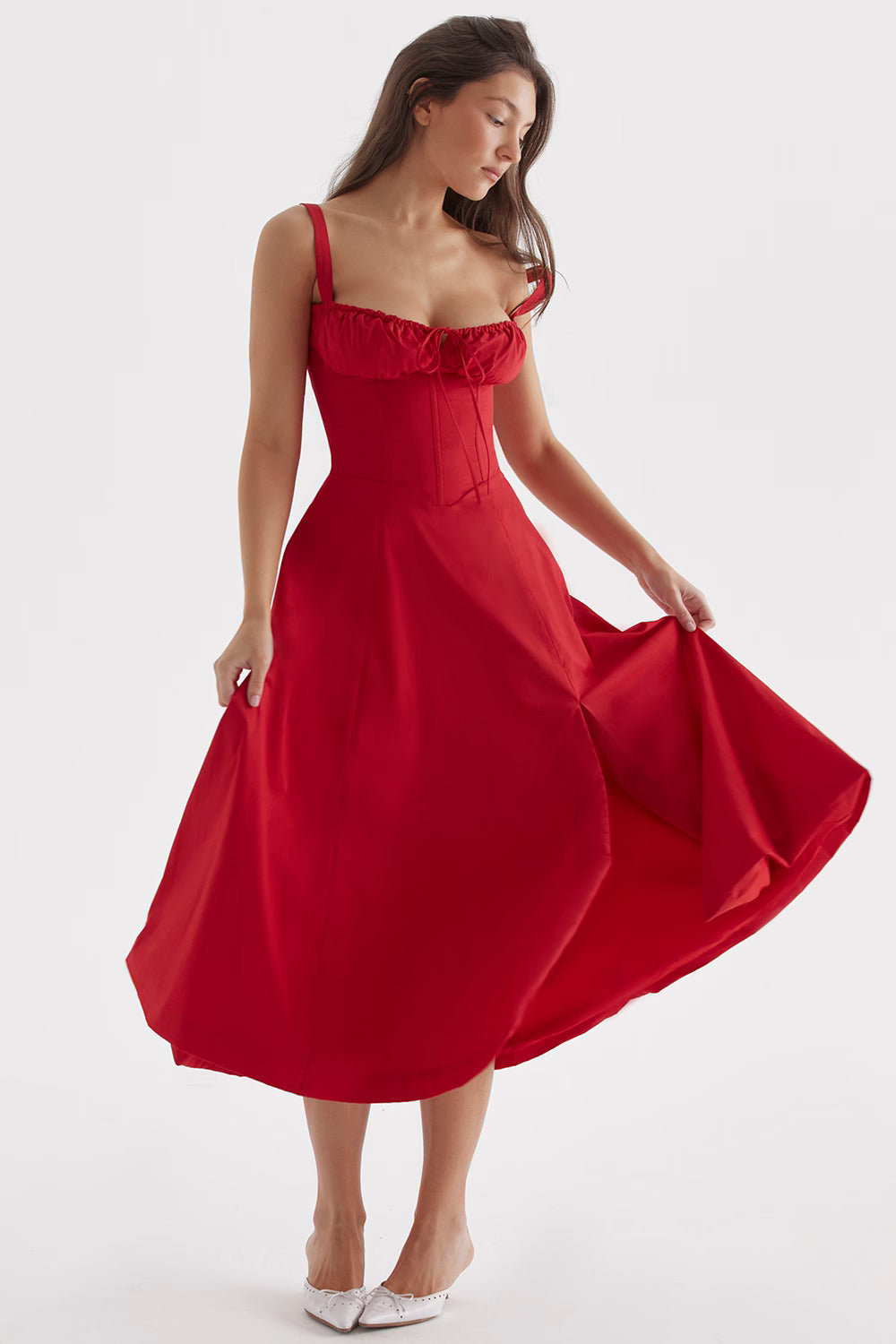 Elisa | Vestido Efecto Corsé