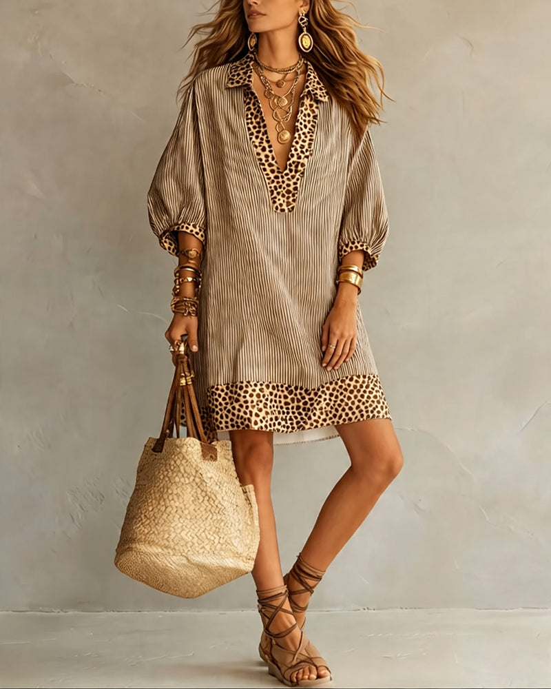 Diana | Vestido Estampado Leopardo