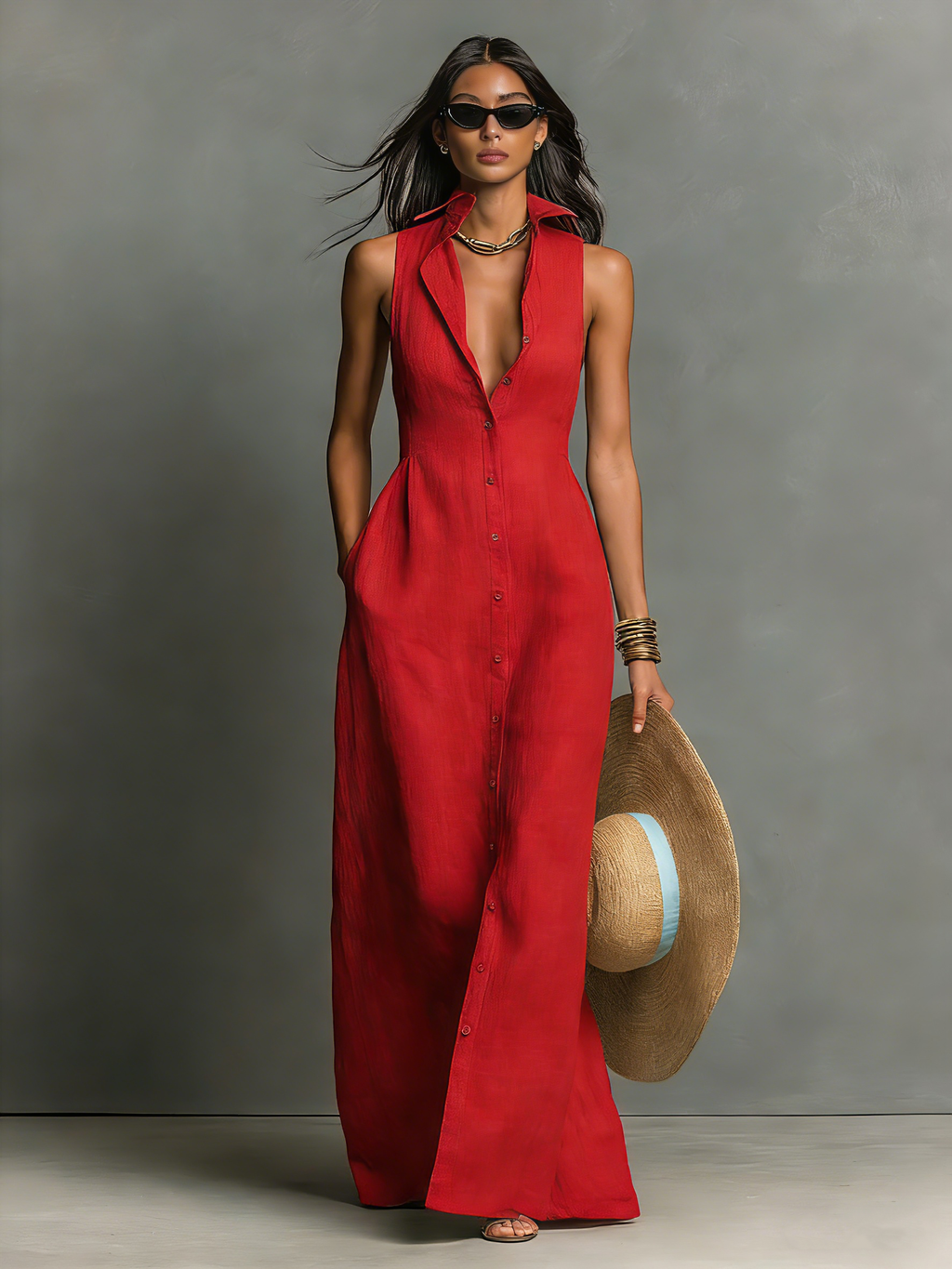 Ginevra | Vestido Camisero Elegante